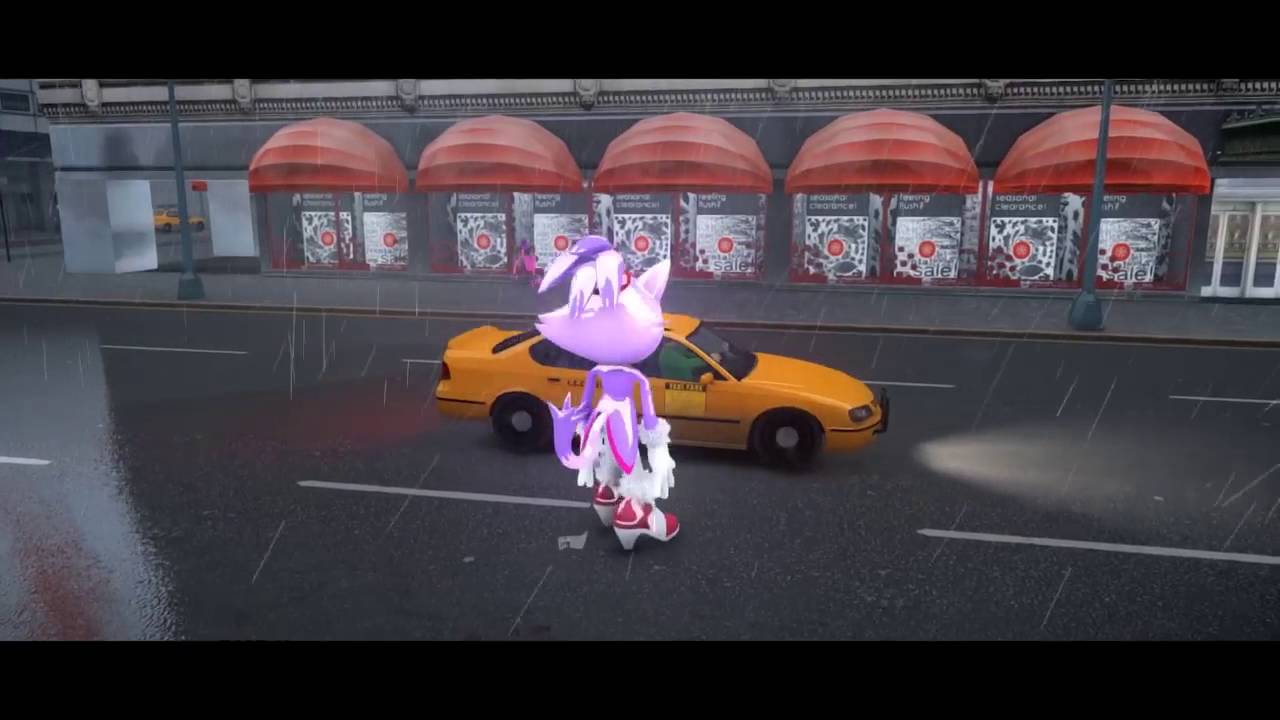 Blaze the cat VS Zazz Epic battle!