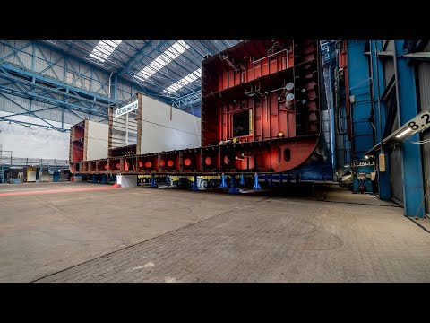 Die Kiellegung von AIDAcosma in der Neptun Werft