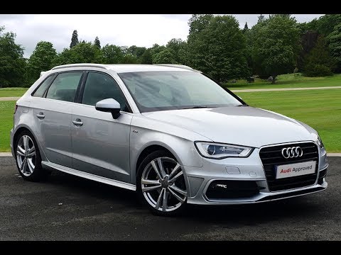 DG63CFF AUDI A3 TDI S LINE SILVER 2013, Bradford Audi