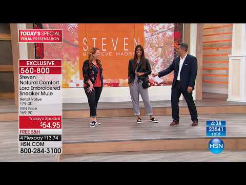 HSN | Steven by Steve Madden Footwear 08.10.2017 - 11 PM