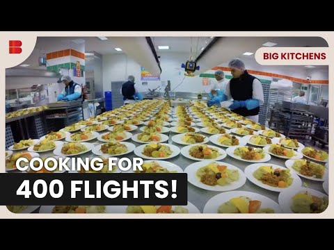 Behind Emirates Flight Catering Lines | Big Kitchens