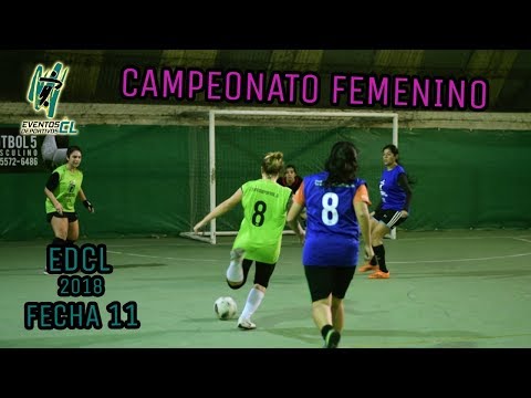 #TorneoInicial2018 FEMENINO // Fecha 11