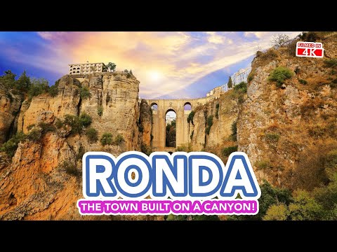 Ronda Espanha - um passeio pela Ronda New Bridge (puente nuevo)