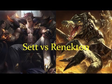 Sett vs Renekton (Top) Sliver 4 Gameplay 30LP  (29)