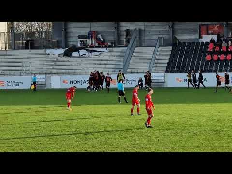 FC Fredericia - Hillerød Fodbold 0-2 Justin Shaibu MÅL 19.02.2023