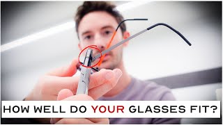 How to Adjust your Frames in 5 STEPS - For a PERFECT Glasses Fit
