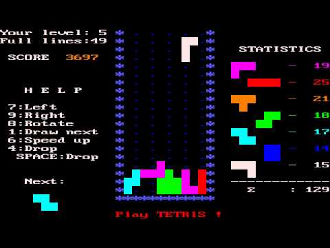 Original Tetris for PC - Gameplay