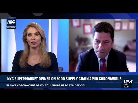 Avi Kaner, CEO da Morton Williams SuperMarkets, acalma as preocupações com a escassez de alimentos