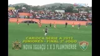 preview picture of video 'Nova Iguaçu 1 x 3 Fluminense - 2° jogo da Final do Campeonato Carioca de Juniores 2012'