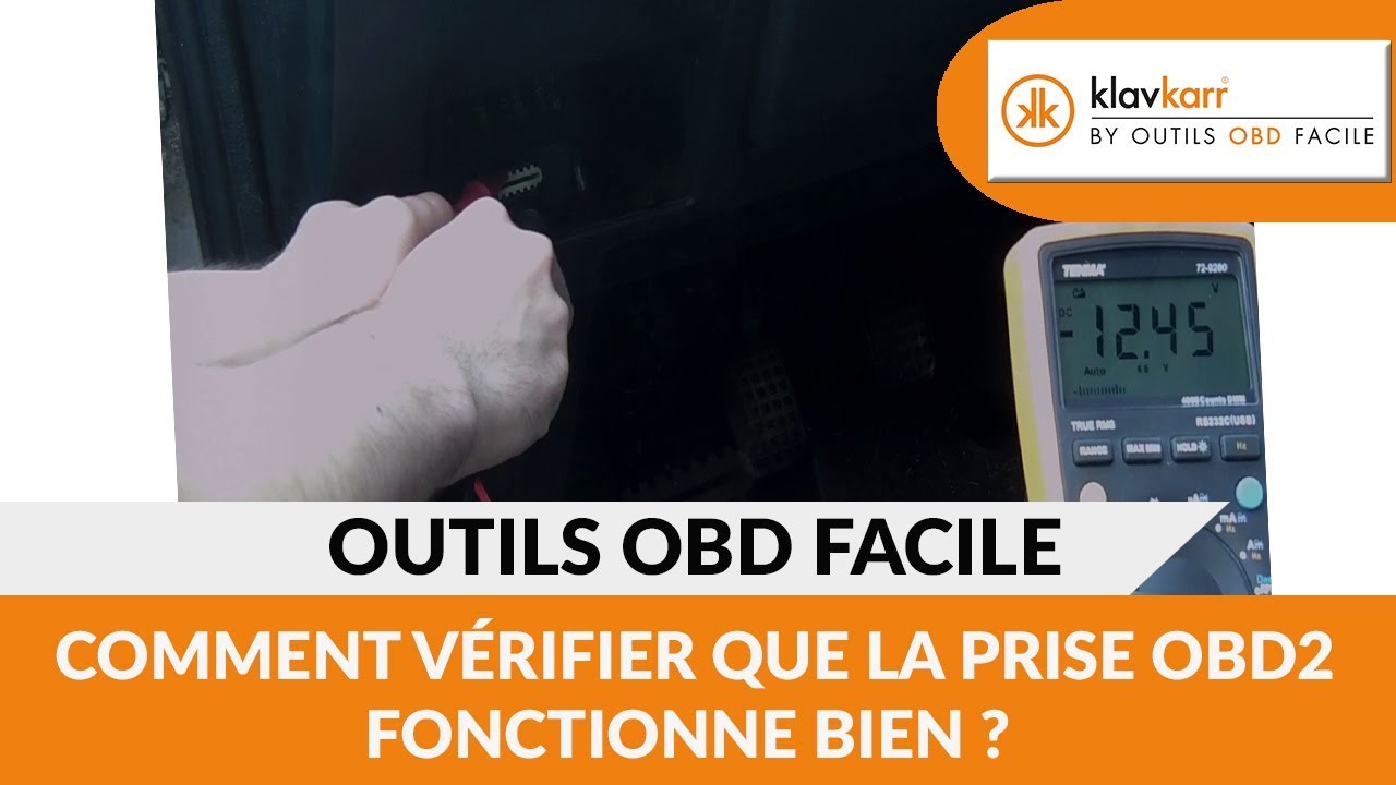 Testing the voltage of your OBD2 port with a multimeter