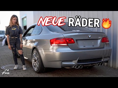 Neue Räder 🔥 | BMW E92 M3 | Lisa Yasmin