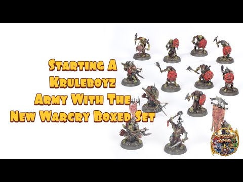 Building a Kruleboyz Army With The New Warcry Boxed Set