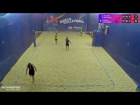 14:00 A. Pasazhin / V. Tyshchenko - I. Datsiuk / Y. Bohdashkin 19.04.2023 | Winners Beach Volleyball