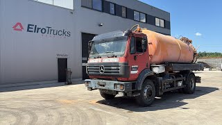 Camion de vidange Mercedes-Benz SK 1824 (11.000 L VACUUM / HYDROCUREUR / V6 / BOITE MANUELLE) à vendre - Image 4 | Autoline BE Camion de vidange Mercedes-Benz SK 1824 (11.000 L VACUUM / HYDROCUREUR / V6 / BOITE MANUELLE) | Image 4 - Autoline