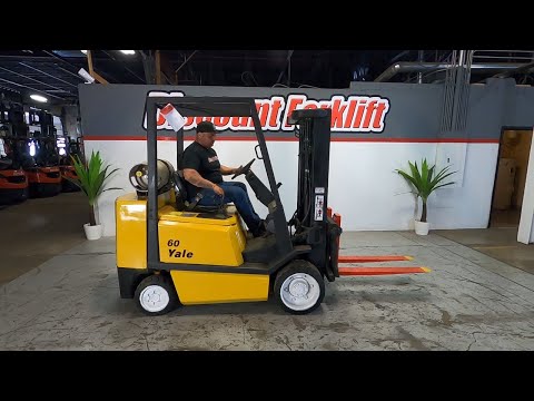 YALE GLC060TGNUAE084 6,000lb LP (Propane) #143V - Forklift For Sale