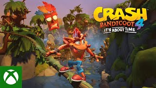 Xbox Crash Bandicoot™ 4: It’s About Time Announcement Trailer anuncio