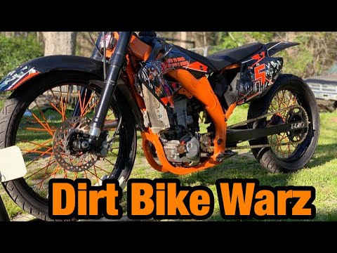 Dirt Bike Street war | Pt.1 | Drag Racing | (extreme street racing)