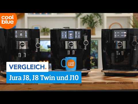Kaffeemaschinen mit Sirup-Accessoire | Jura J8, J8 Twin, J10 | Vergleich