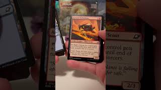 Ripping a pack of Magic the Gathering Edge of Eternities