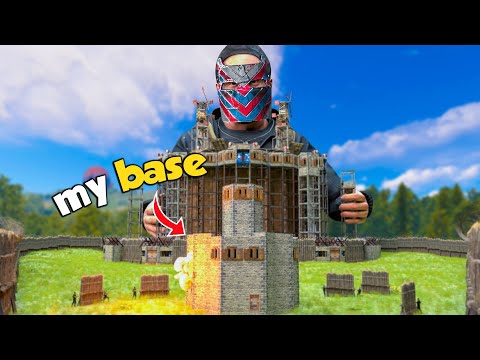 I Built my Base INSIDE a CLANS COMPOUND - A Rust Movie