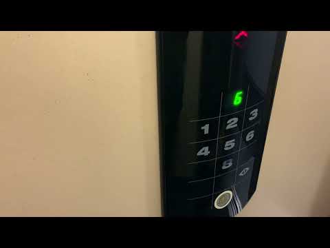 2001 Schindler Smart MRL 001 traction elevator @ Tilanhoitajankaari 17B, Latokartano, Helsinki, FI