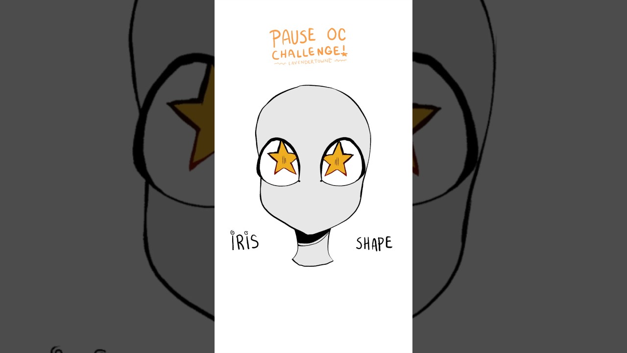 PAUSE OC CHALLENGE 🎃🪽(LavenderTowne edition) #shorts #oc