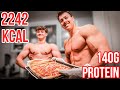 140g Eiweiß Pizza!🍕 (Damit Leo auch mal aufbaut)