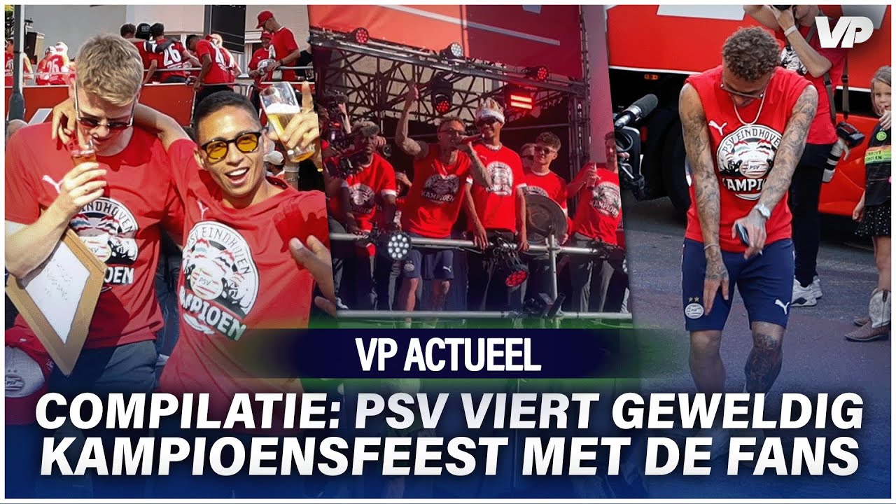 Thumbnail for article: Geweldige beelden uit Eindhoven: PSV viert landstitel op heerlijke wijze