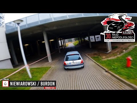 Niewiarowski / Burdon - Renault Clio - 30 Rajd Niepodległości 2021