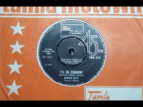 Northern - MARVIN GAYE - I'll Be Doggone [Mono 45] -  TAMLA MOTOWN TMG 510 UK 1965 Soul Dancer