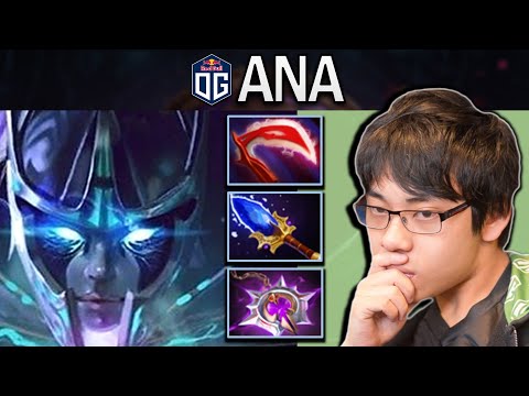 OG.ANA PHANTOM ASSASSIN WITH NULLIFIER-AGHANIMS - DOTA 2 7.30 GAMEPLAY