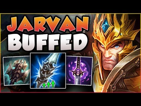 WTF! RIOT DOUBLE BUFFED JARVAN IN ONE PATCH?? BUFFED JARVAN SEASON 8 TOP GAMEPLAY! League of Legends