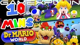 10 Minutes of Dr. Mario World Gameplay (Story Mode Opening Cutscene, Versus, & More!)