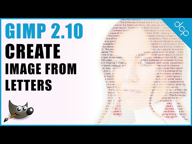 Learn How to Create Stunning Images from Text Using GIMP in This ...