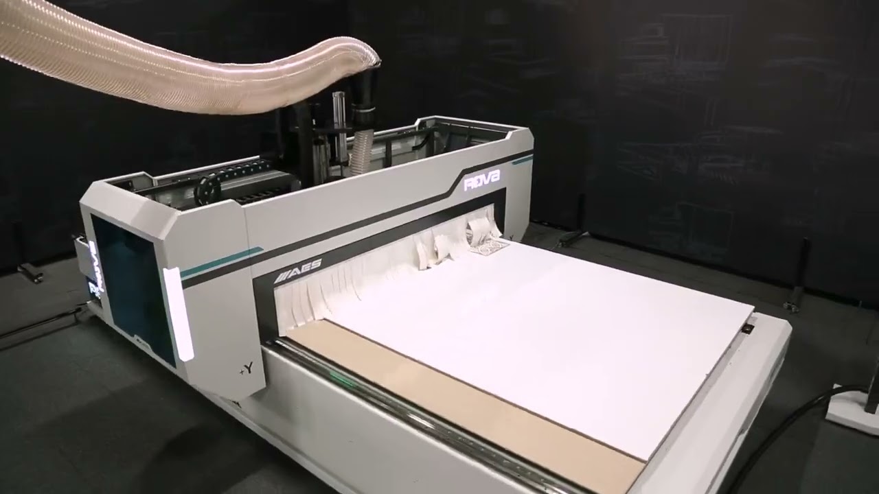 AES SUPER NOVA   3 Axis CNC Router   More Faster and More Reliable with New Design