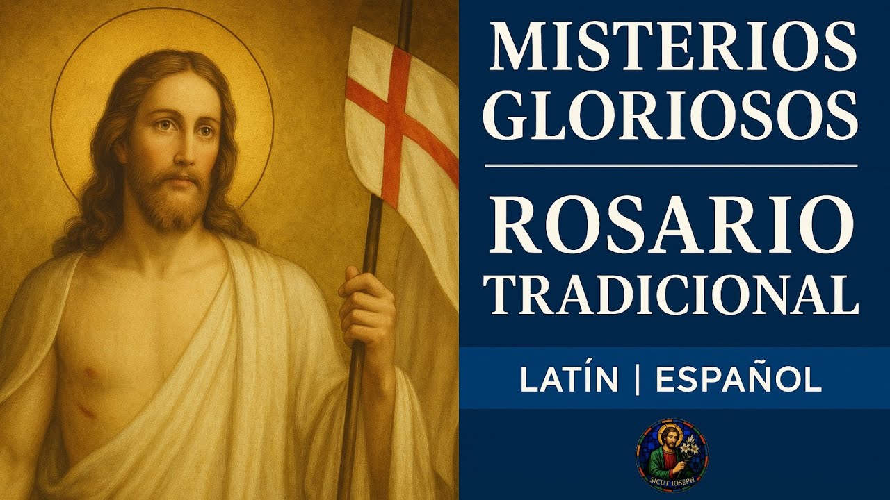 Santo Rosario en LATÍN - ESPAÑOL || Misterios Gloriosos