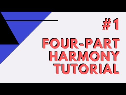 Doubling, Spacing, Range, Figuring and Triads in Major Keys | Four Part Harmony Tutorial #1