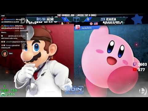 JaZaR (Dr. Mario) vs Jejajeja (Kirby) - Coinbox 88 Losers Top 8 | 24 Jan 24'