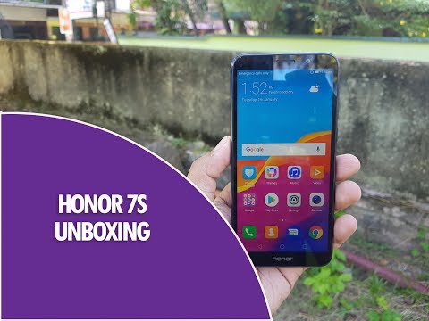 Honor 7S Unboxing, Hands on, Camera Samples and Software Features
