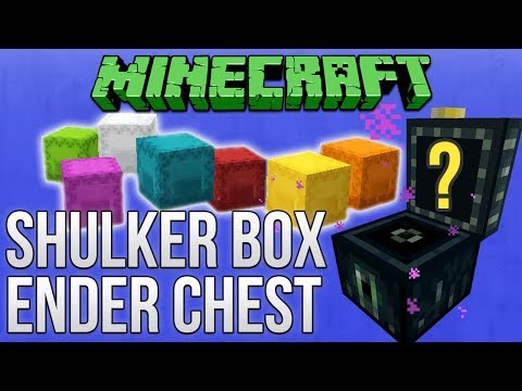 xisumavoid - Minecraft 1.12: Shulker Box & Ender Chest Guide (Tutorial)