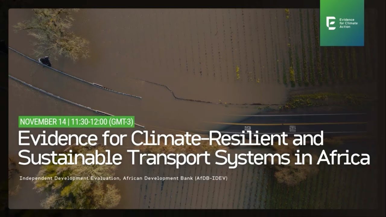 Evidence for Climate-Resilient and Sustainable Transport Systems in Africa