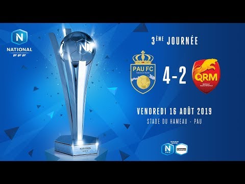 J3 : Pau FC - Quevilly Rouen Metropole (4-2), le résumé I National FFF 2019-2020