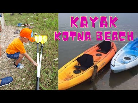 Kayaking in Kotna beach | Love Kayak| kotna beach|Boating|Vadodara