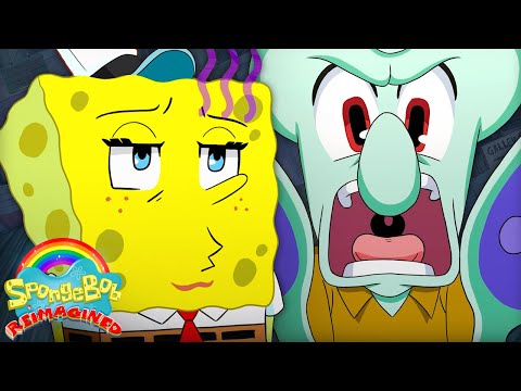 If SpongeBob was an Anime | "Graveyard Shift" | SpongeBob: Reimagined