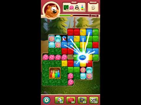 Toon Blast Level 7787 - NO BOOSTERS 🐻🐺🐱 | SKILLGAMING ✔️