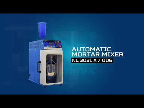 Automatic Mortar Mixer