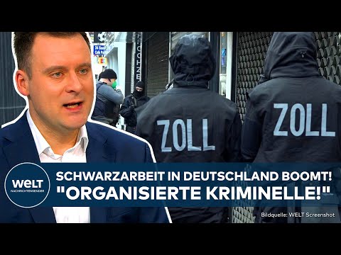 DEUTSCHLAND: Schwarzarbeitboom "Organisierte Kriminelle!" 286 Mrd. Euro Schaden allein in Baubranche