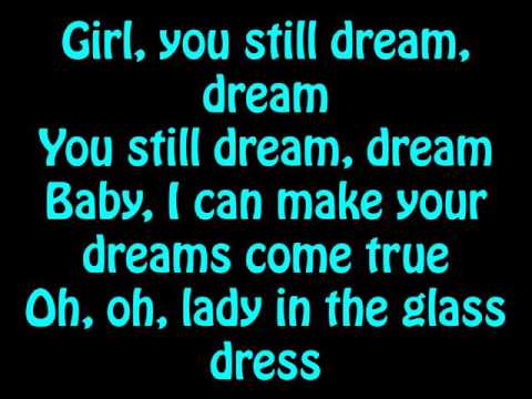 Chris Brown - Lady In A Glass Dress (Lyrics On Screen)