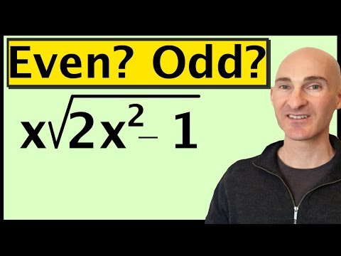 Is a Function Even, Odd, or Neither?
