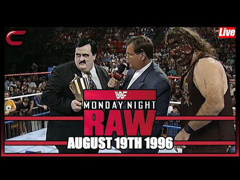 Monday Night War Watch Along- WWF RAW August 19th, 1996 Full Show